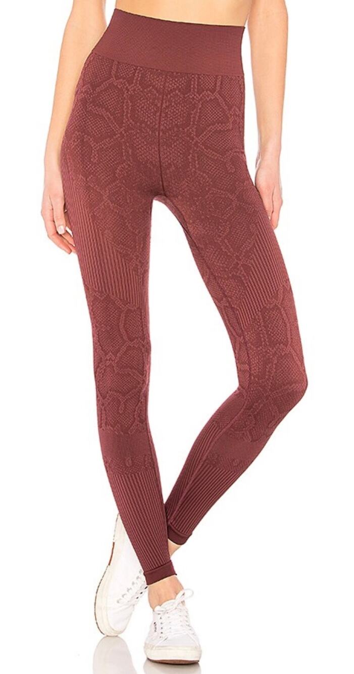 Varley Quincy High Rise Legging in Windsor Wine size Small